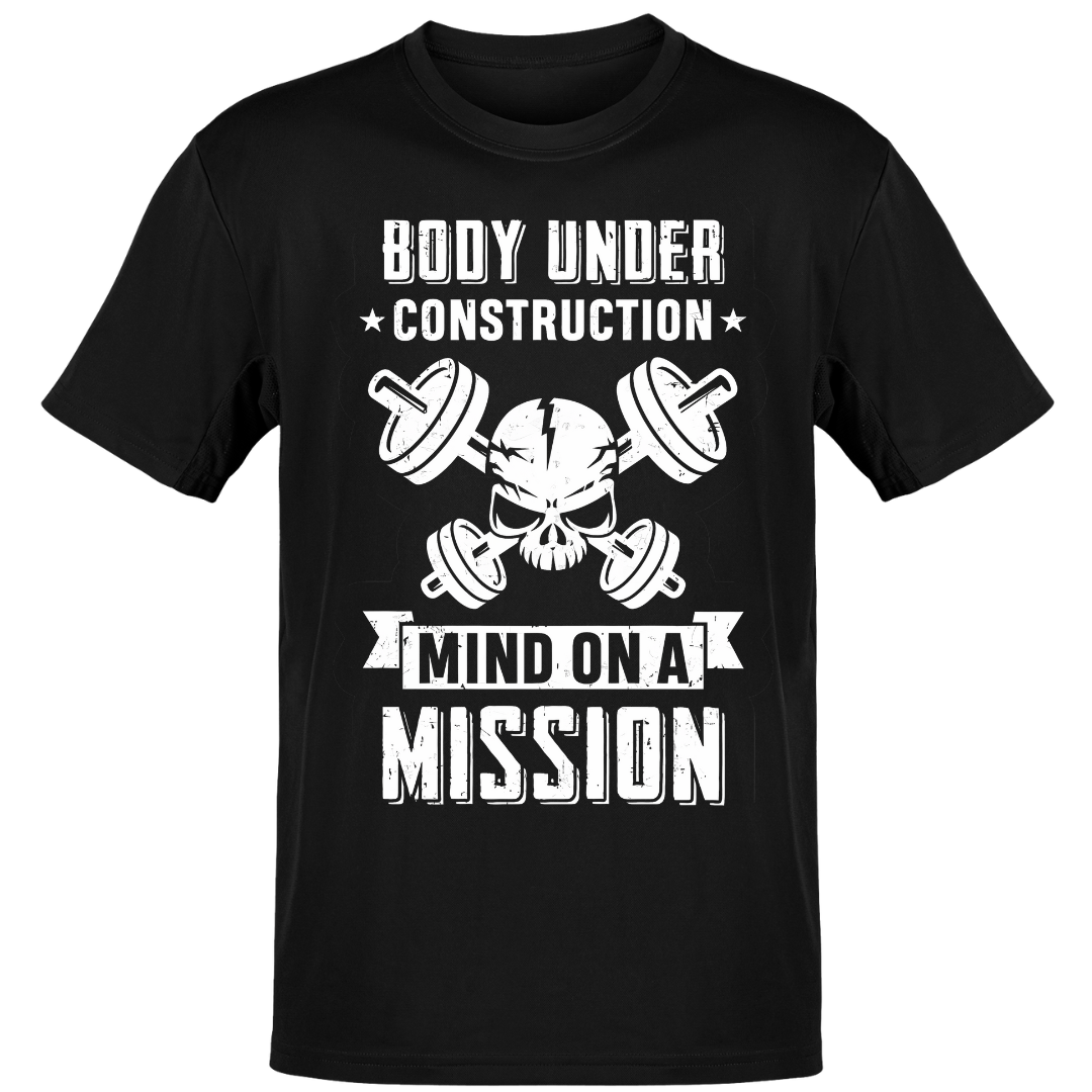 *Body Under Construction - Regular Fit Unisex Tee