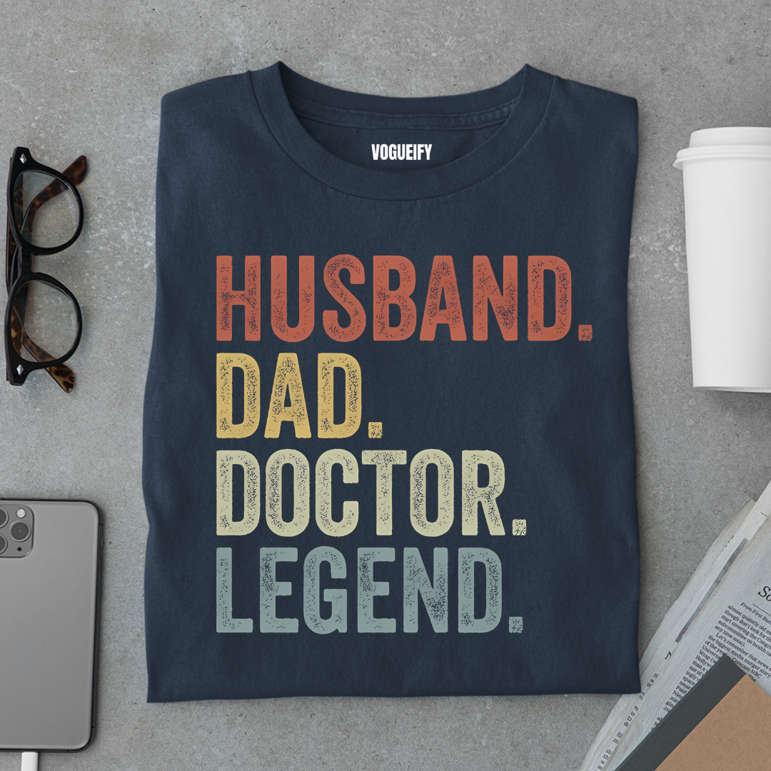 Husband Dad Doctor Tee