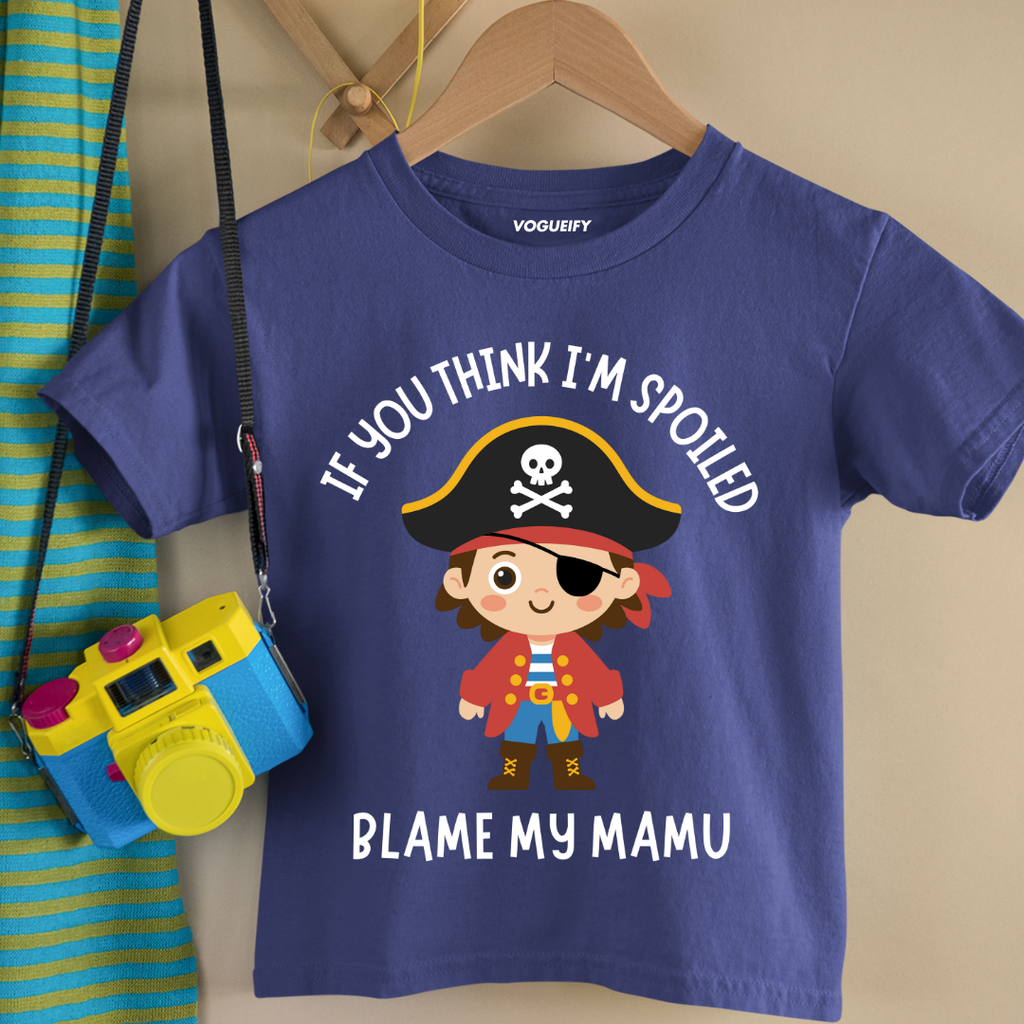 Blame My Mamu Kids Tee