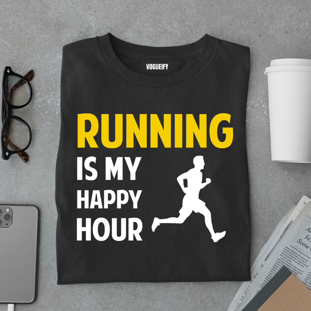 Running Happy Hour Tee