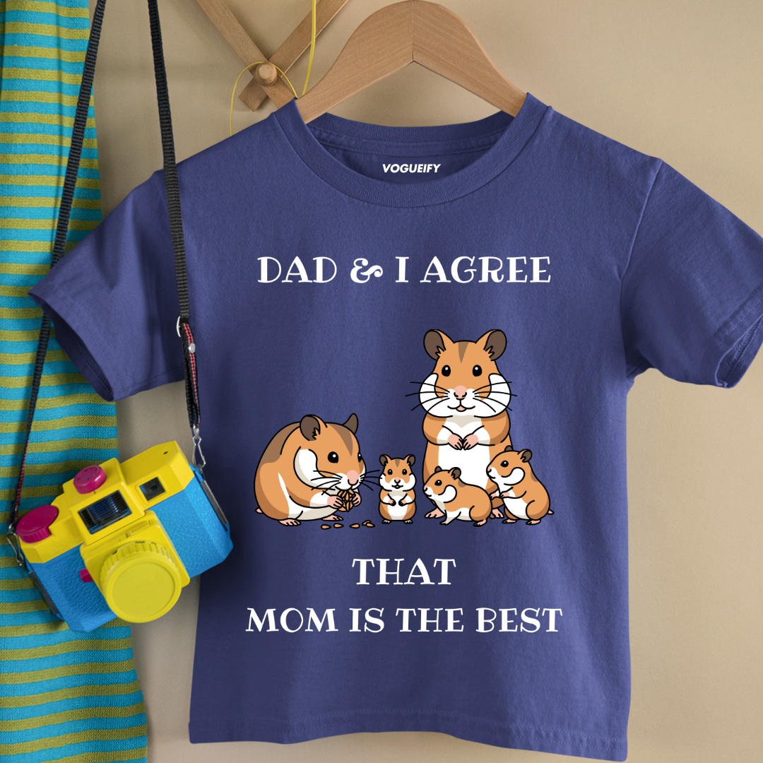 Mom is Best Kids Tee