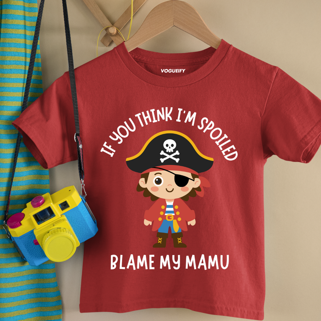 Blame My Mamu Kids Tee