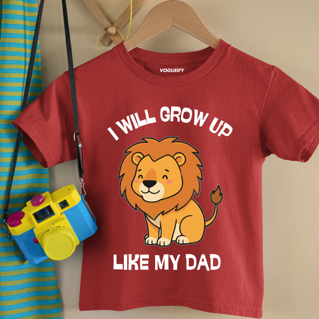 Grow Up Like Dad Kids Tee