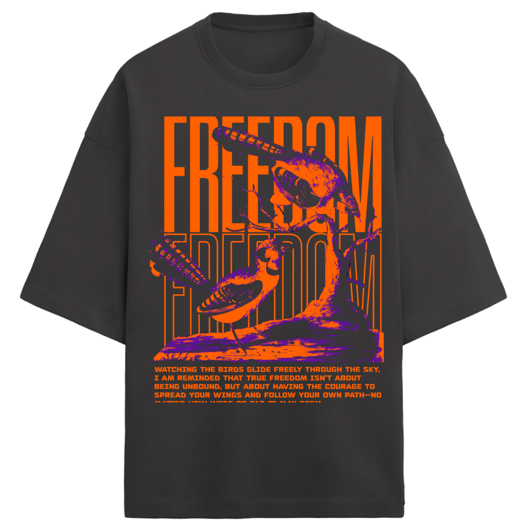 *Freedom - Unisex Oversized Tee
