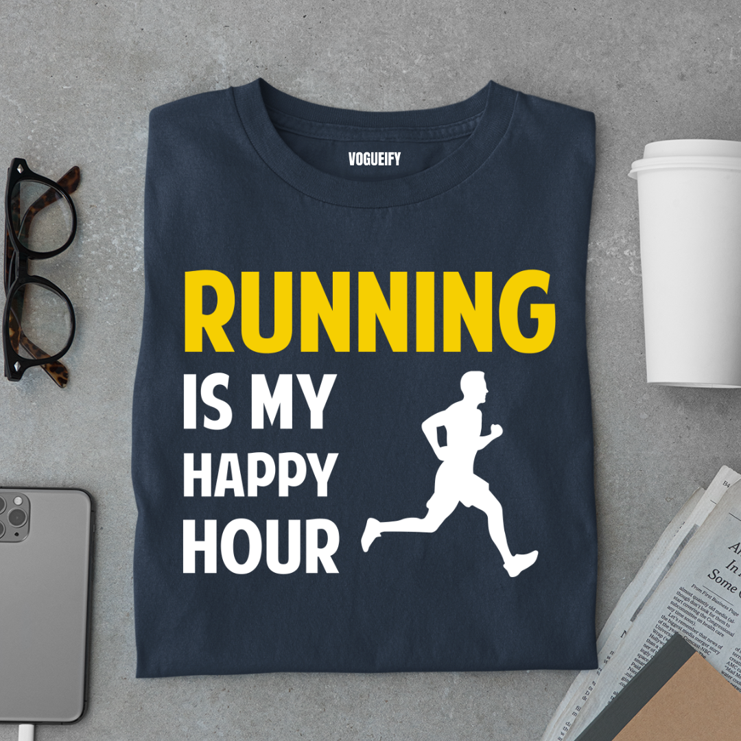 Running Happy Hour Tee