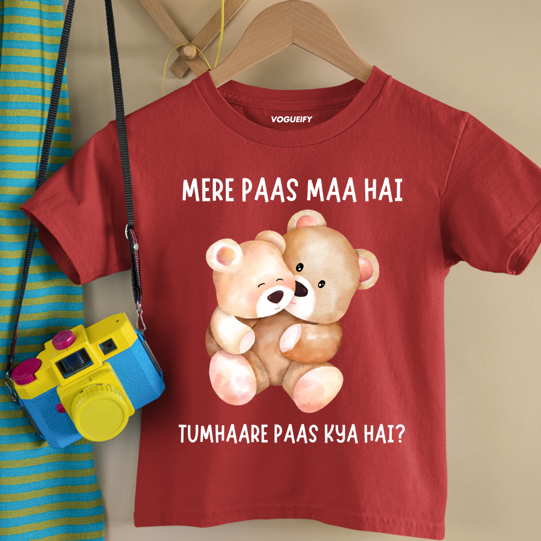 Mere Paas Maa Hai Kids Tee