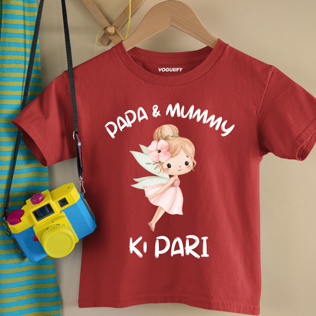 Papa Mummy Ki Pari Kids Tee
