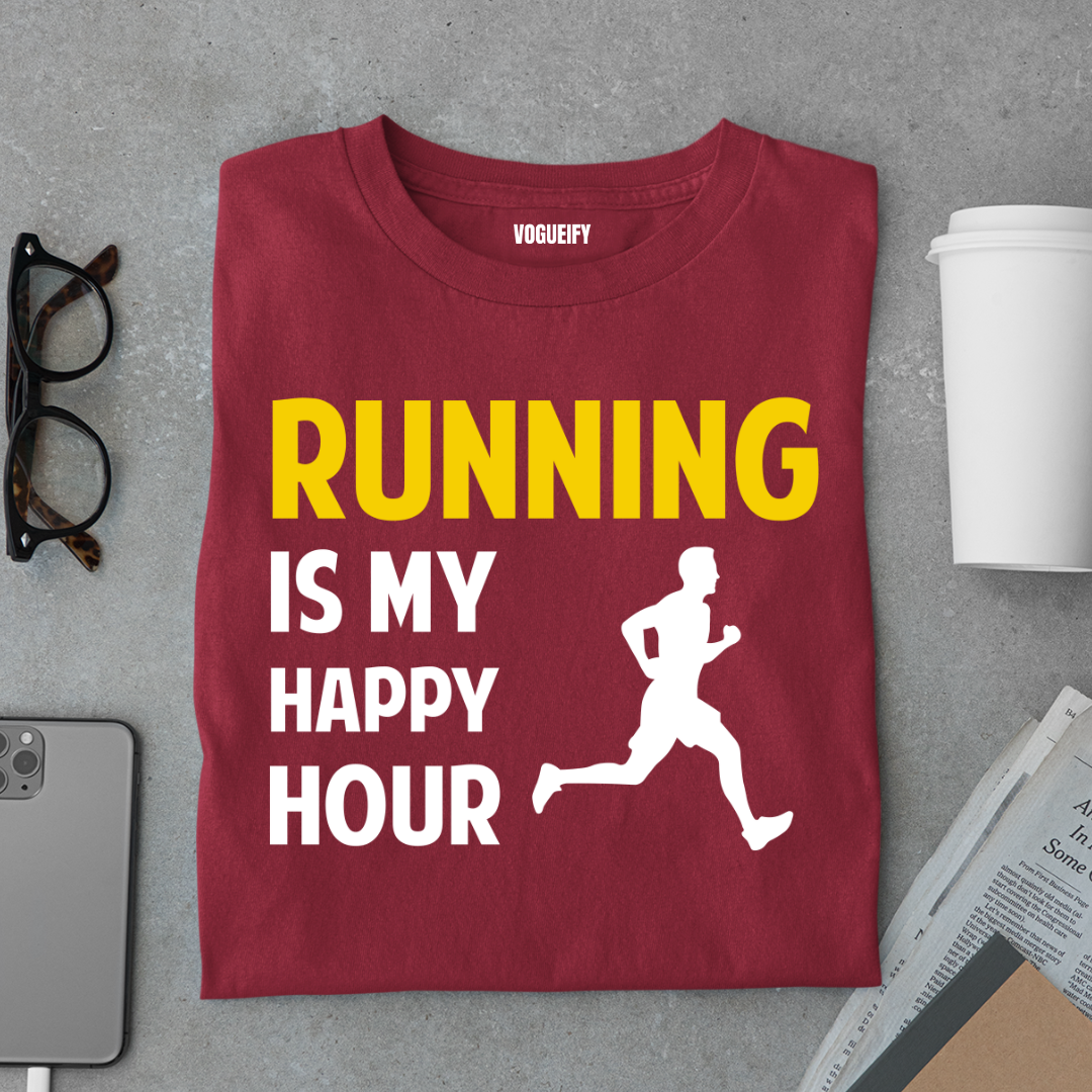Running Happy Hour Tee