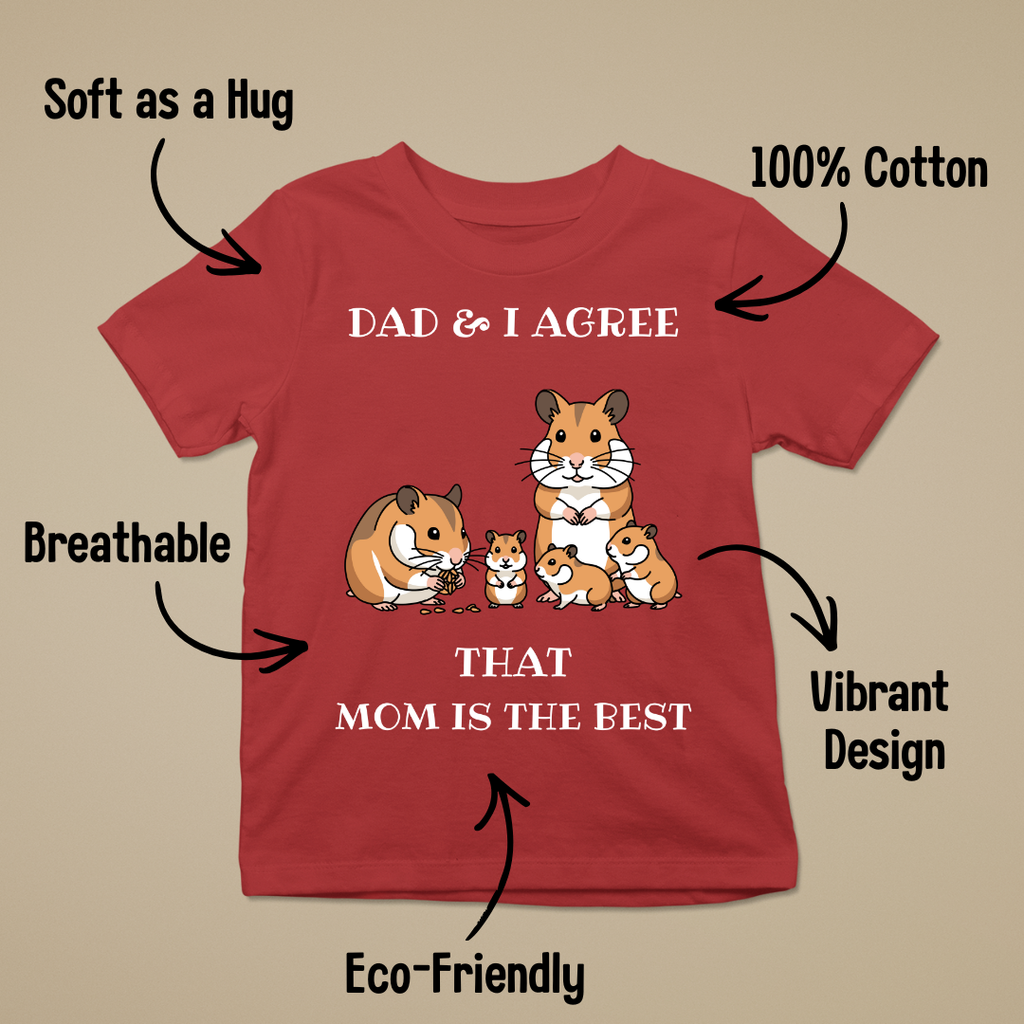 Mom is Best Kids Tee