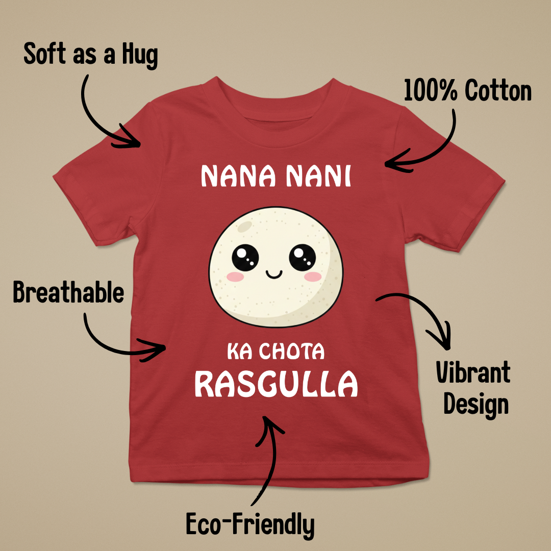 Nana Nani Rasgulla Kids Tee
