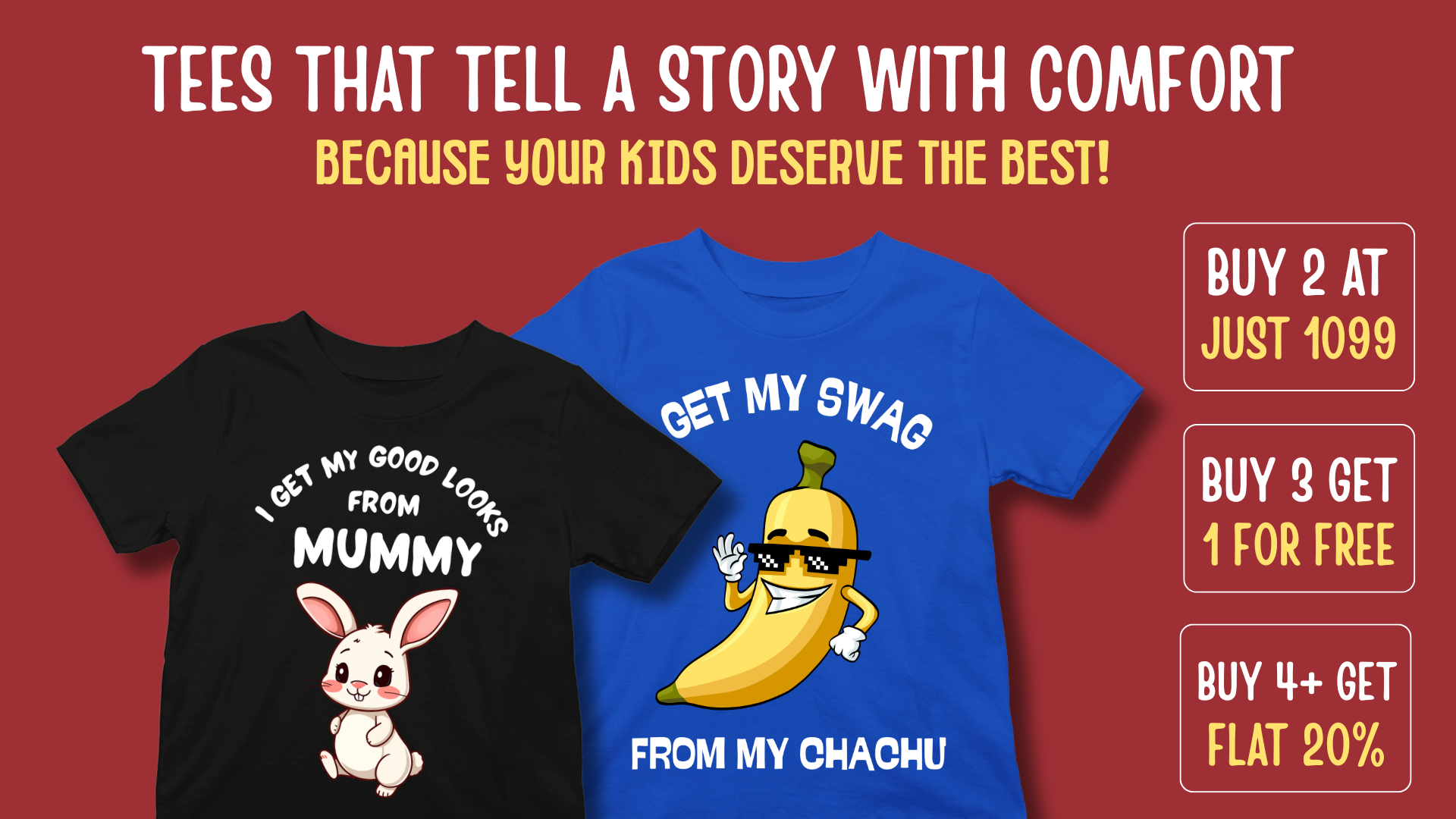 Kids Tee Collection banner