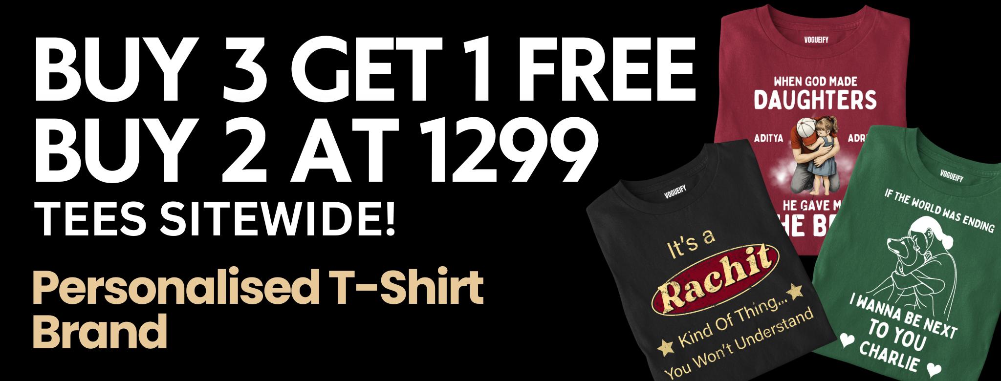 Personalized Products banner