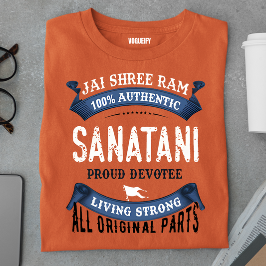 Proud Sanatani - Regular Fit Unisex Tee