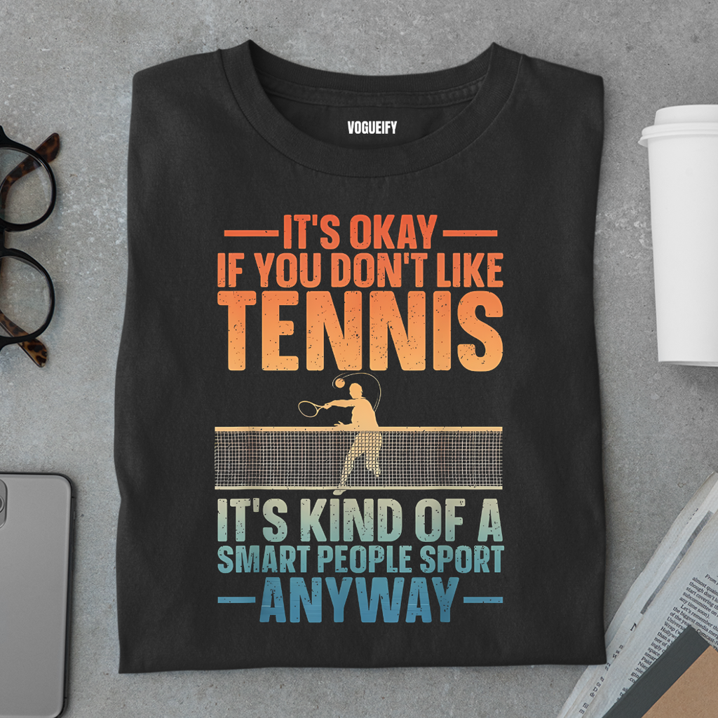 Smart People Sport Tennis Tee