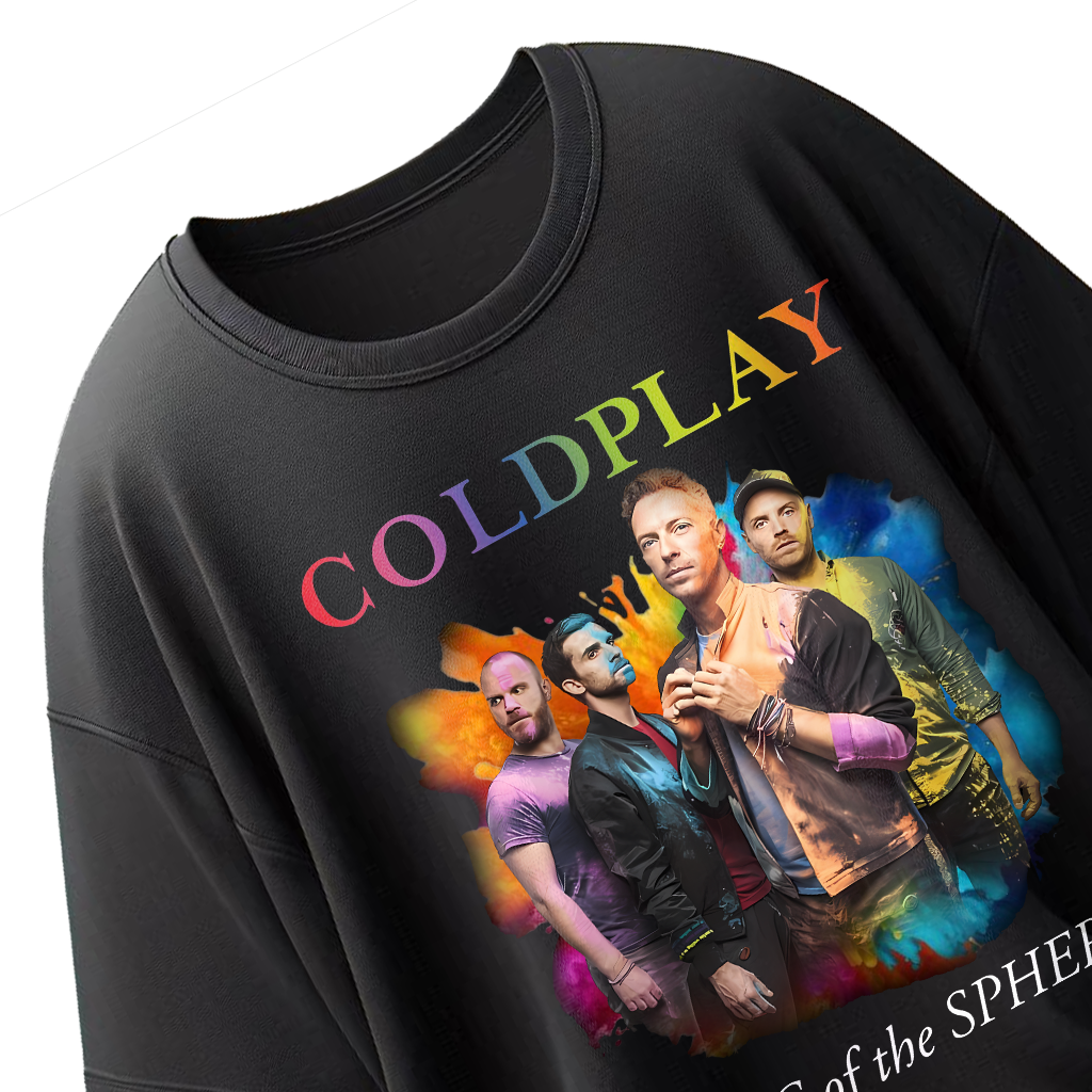*Coldplay - Unisex Oversized Tee