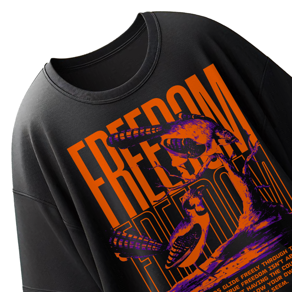 *Freedom - Unisex Oversized Tee