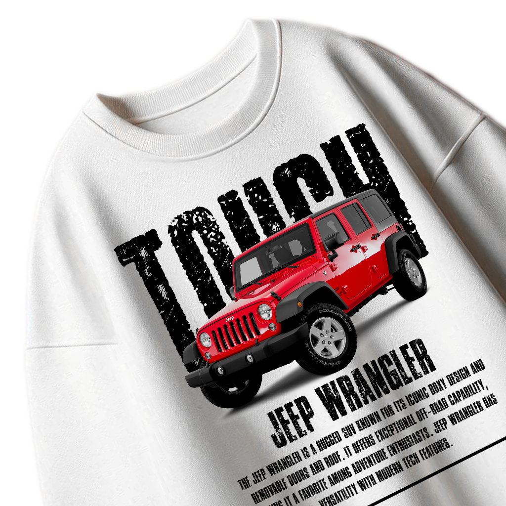 *Jeep - Unisex Oversized Tee