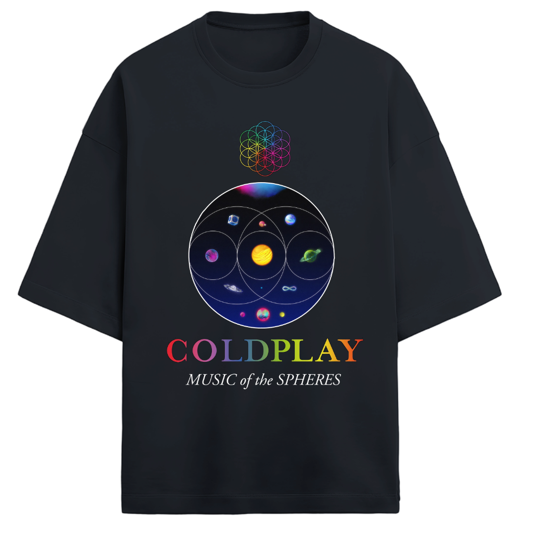 *Music of Spheres - Unisex Oversized Tee