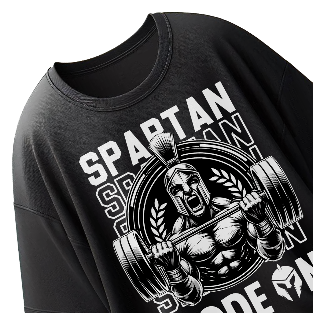 *Spartan Mode - Unisex Oversized Tee