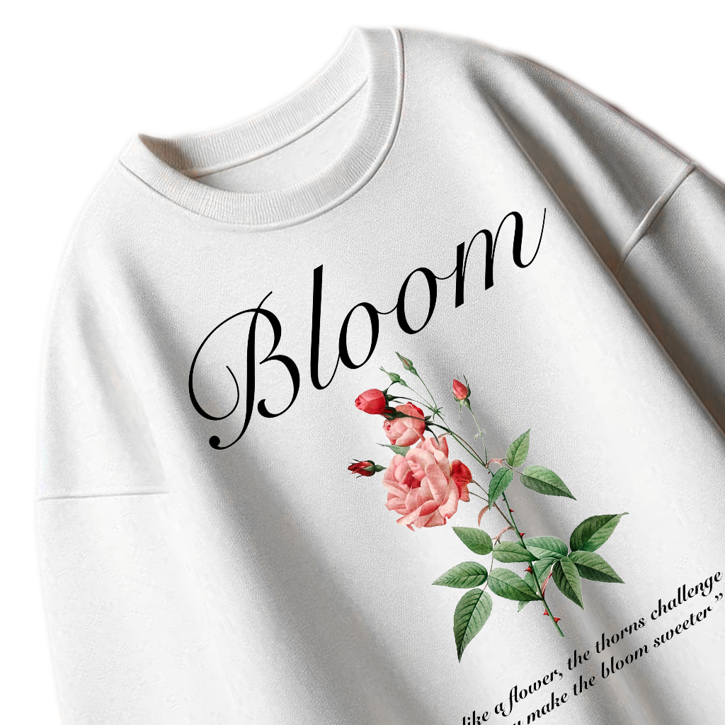 *Bloom - Unisex Oversized Tee